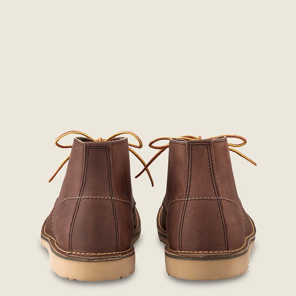 Red Wing Heritage Shoes Brown - Red Wing Mens Weekender – Chukka Yuma Leather - KMTNH-8196